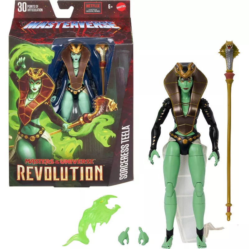 Masters of the Universe Revolution Sorceress Teela Action Figure - Collectables > Action Figures > toys -  mattel
