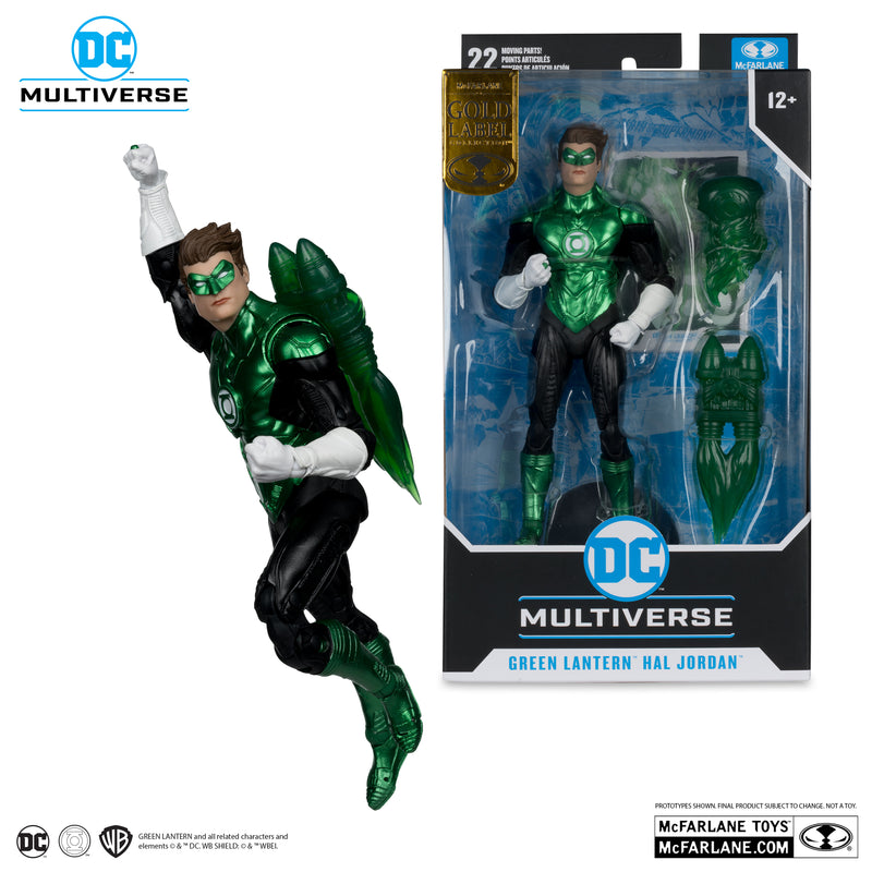 DC Multiverse - Green Lantern (Hal Jordan) Gold Label - Collectables > Action Figures > toys -  McFarlane Toys