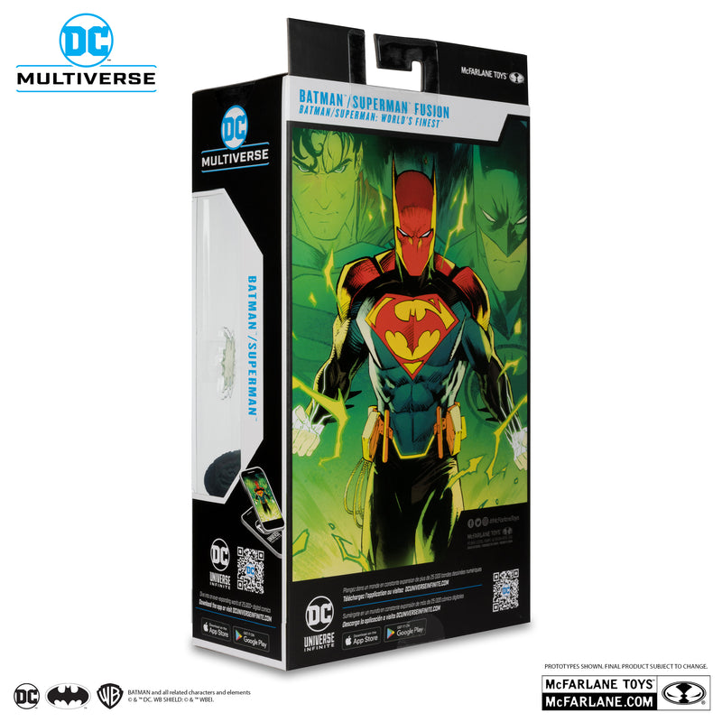 Batman/Superman: World's Finest DC Multiverse Batman/Superman Fusion - Chase - Collectables > Action Figures > toy -  McFarlane Toys
