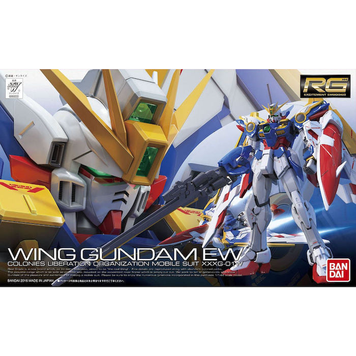 RG - 1/144 XXXG-01W - Wing Gundam EW - Model Kit > Collectable > Gunpla > Hobby -  Bandai