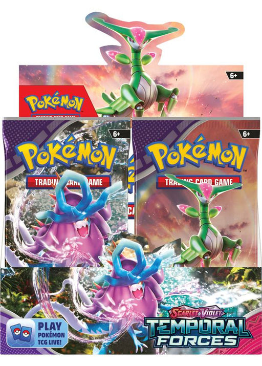 Pokémon TCG: Scarlet & Violet - Temporal Forces - Booster Box - Card Games > Collectables > TCG > CCG -  Pokemon TCG