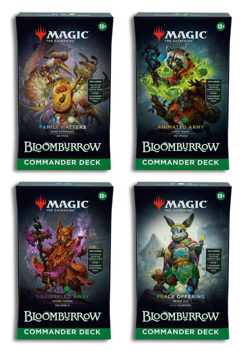 Bloomburrow - Commander - Commander Decks - Card Games > Collectables > TCG > CCG -  wizards of the coast