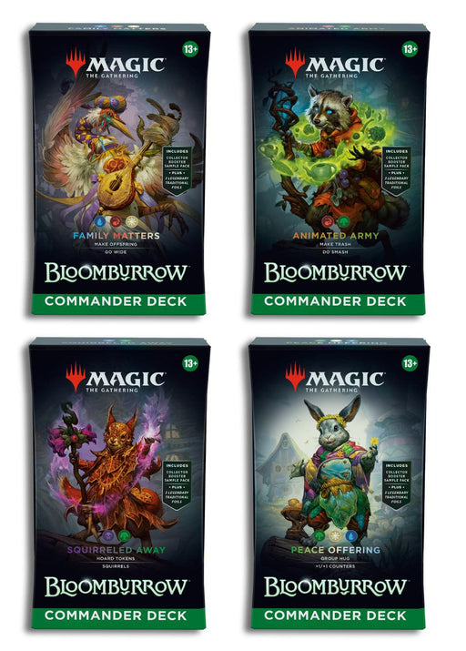 mtg toy commander deck Bloomburrow - Commander