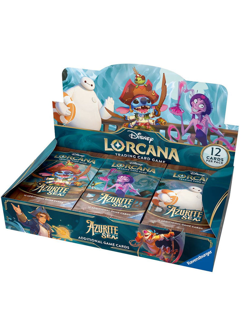 Disney Lorcana: Azurite Sea - Booster Box - Card Games > Collectables > TCG > CCG -  disney