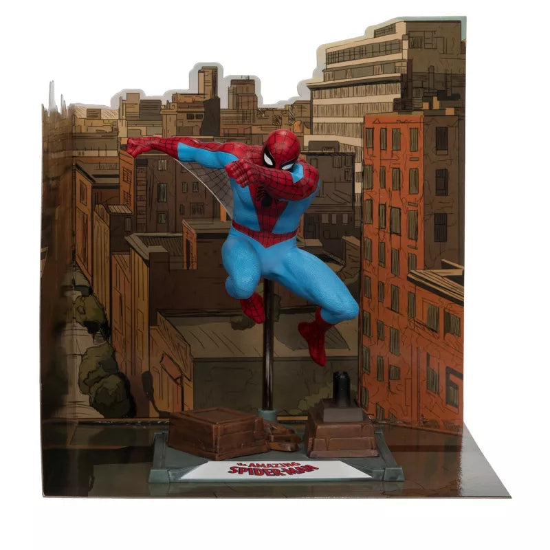 Marvel The Amazing Spider-Man - with Art Card - 1:10th Scale - Collectables > Action Figures > toys -  McFarlane Toys