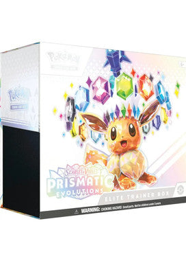 Pokémon TCG: Scarlet & Violet - Prismatic Evolutions - Elite Trainer Box * Max 3 per customer - Card Games > Collectables > TCG > CCG -  Pokemon TCG