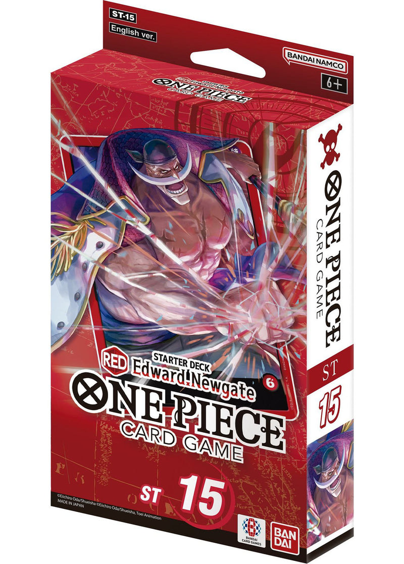 One Piece Starter Deck - RED Edward Newgate - Card Games > Collectables > TCG > CCG -  Bandai