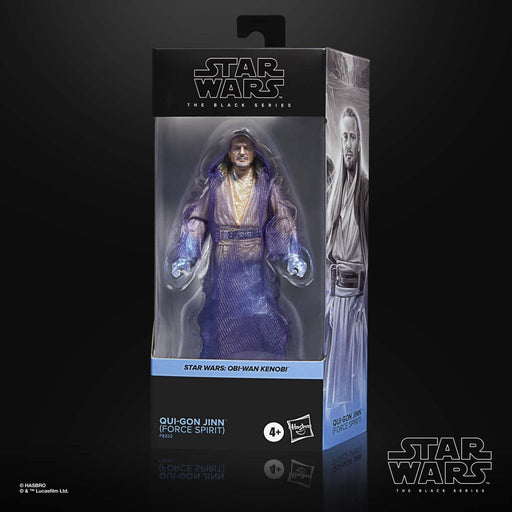 Star Wars The Black Series - Qui-Gon Force Spirit - Exclusive - Action & Toy Figures -  Hasbro