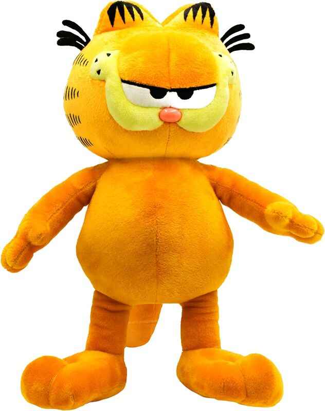 Garfield Classic Edition Garfield Grumpy Face 13 Inch Plush - Collectables > Action Figures > toys -  Nickelodeon