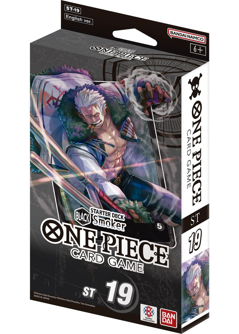One Piece Starter Deck - BLACK Smoker - Card Games > Collectables > TCG > CCG -  Bandai