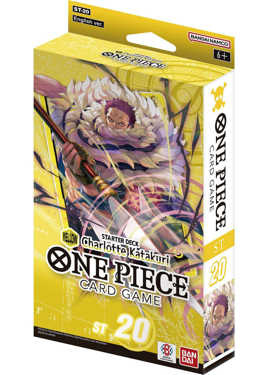 One Piece Starter Deck - YELLOW Charlotte Katakuri Toy Snowman One Piece Starter Deck - YELLOW Charlotte Katakuri Toy Snowman
