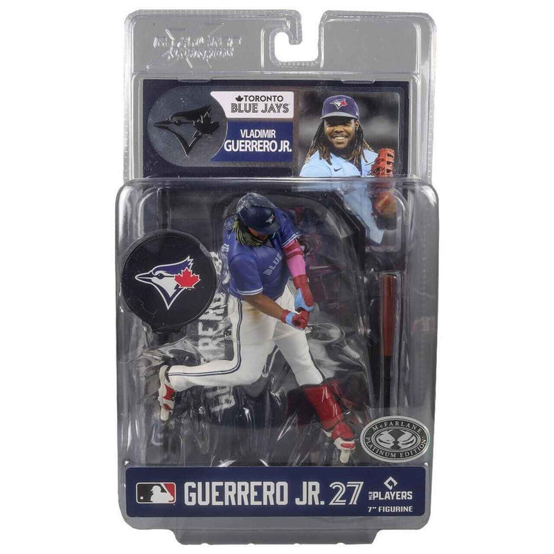 SportsPicks - MLB 7"Posed Figure - Vladimir Guerrero Jr. (Toronto Blue Jays) - Collectables > Action Figures > toys -  McFarlane Toys
