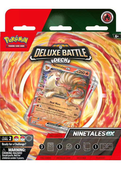 Pokémon TCG: Deluxe Battle Deck - Ninetales ex / Zapdos ex - Collectables > Action Figures > toys -  Pokemon TCG