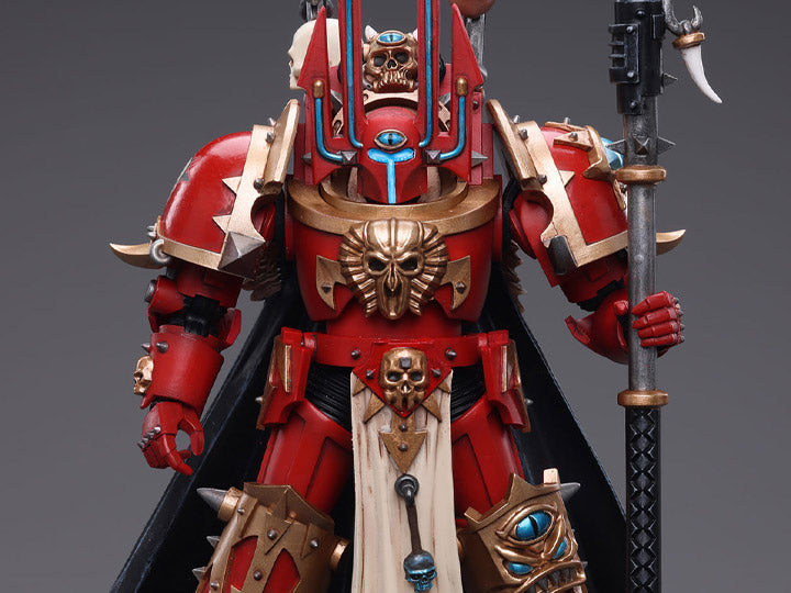 Warhammer 40k - Chaos Space Marines - Crimson Slaughter Sorcerer Lord in Terminator Armour - Collectables > Action Figures > toys -  Joy Toy