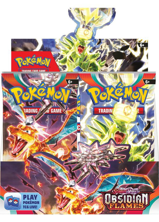 Pokémon TCG: Scarlet & Violet - Obsidian Flames - Booster Box - Card Games > Collectables > TCG > CCG -  Bandai