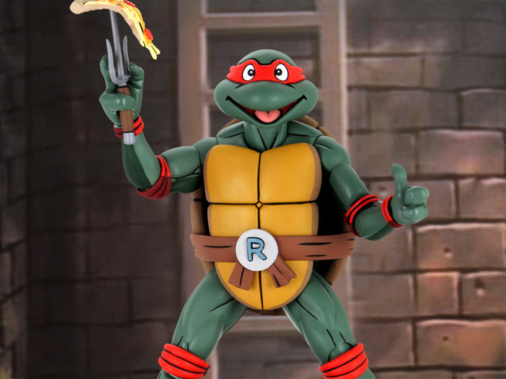 Neca - Teenage Mutant Ninja Turtles -  1/4 Scale Series - Raphael Cartoon - Action figure -  Neca