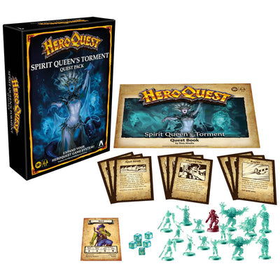 HeroQuest Spirit Queen's Torment Quest Pack (preorder Q1) - Board Game -  Hasbro
