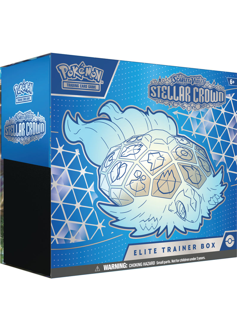 Pokémon TCG: Scarlet & Violet - Stellar Crown - Elite Trainer Box - Card Games -  Pokemon TCG