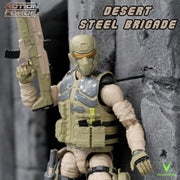 Action Force Steel Brigade - Desert Ver. - 1/12 Scale Figure (preorder) - Action & Toy Figures -  VALAVERSE