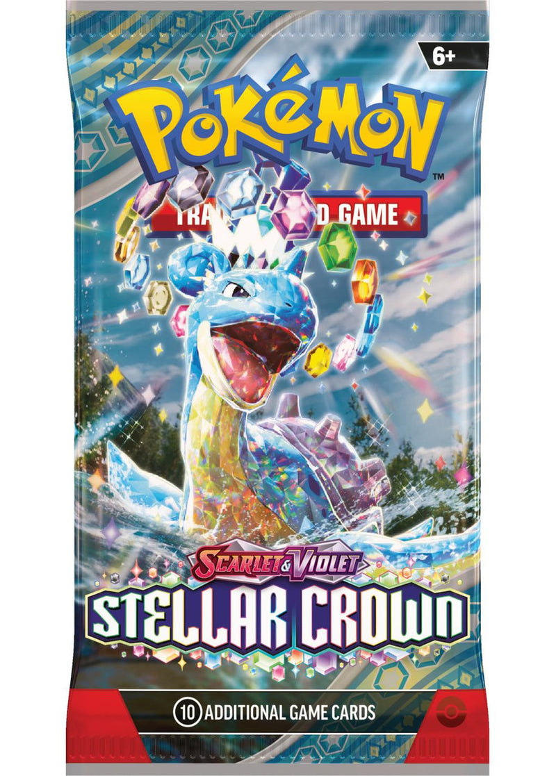 Pokémon TCG: Scarlet & Violet - Stellar Crown - Booster Pack - Collectables > Action Figures > toys -  Pokemon TCG