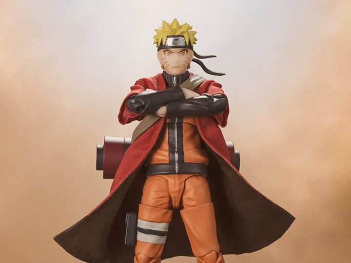 Naruto: Shippuden S.H.Figuarts Naruto Uzumaki (Sage Mode Savior of Konoha) Exclusive Action Figure