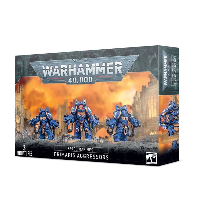 Warhammer 40,000 - Space Marines - Primaris Aggressors - Miniature -  Games Workshop
