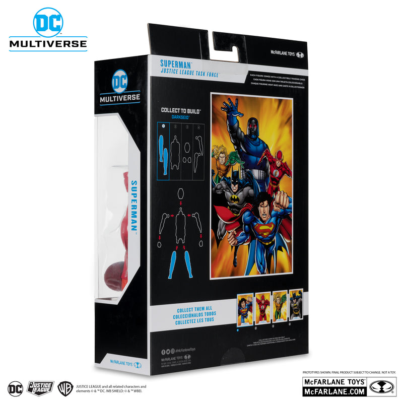 Justice League Task Force DC Multiverse Superman Action Figure - Collect to Build: Darkseid - Platinum / Chase - Collectables > Action Figures > toys -  McFarlane Toys