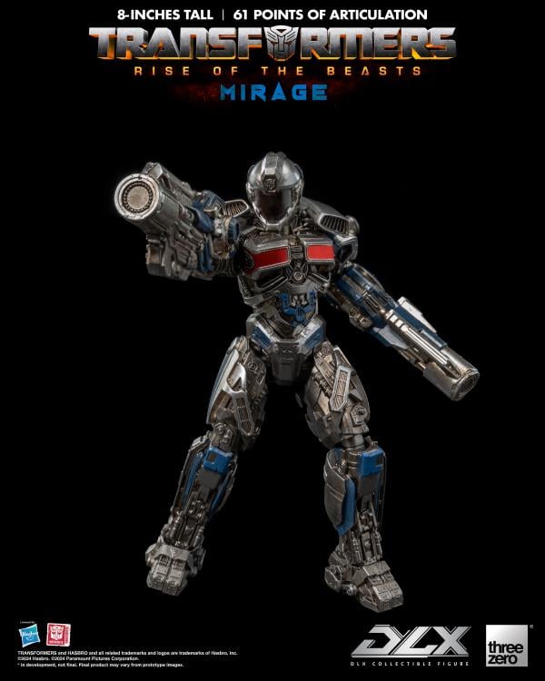 Transformers: Rise of the Beasts DLX Scale Collectible Series Mirage (preorder Q2 2025) - Collectables > Action Figures > toys -  ThreeZero