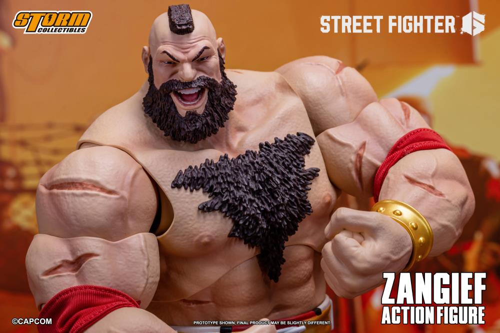 Street Fighter 6 - Zangief - 1/12 Scale Action Figure (preorder Q2 2025)