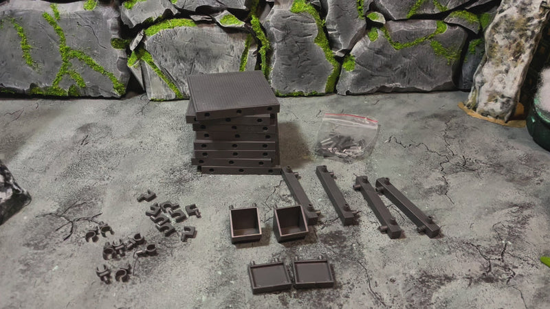 Super Action Stuff The Ultimate Weapons Rack Accessory Set - Collectables > Action Figures > toys -  HAPPYCAT INDUSTRIES