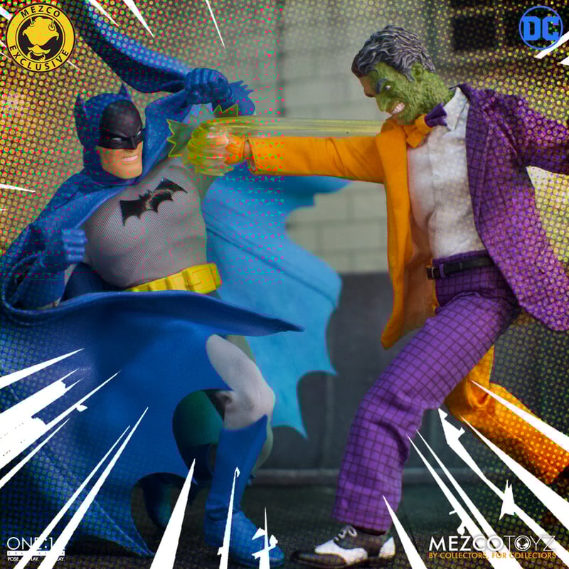Golden Age Batman vs Two-Face Boxed Set - Collectables > Action Figures > toys -  MEZCO TOYS