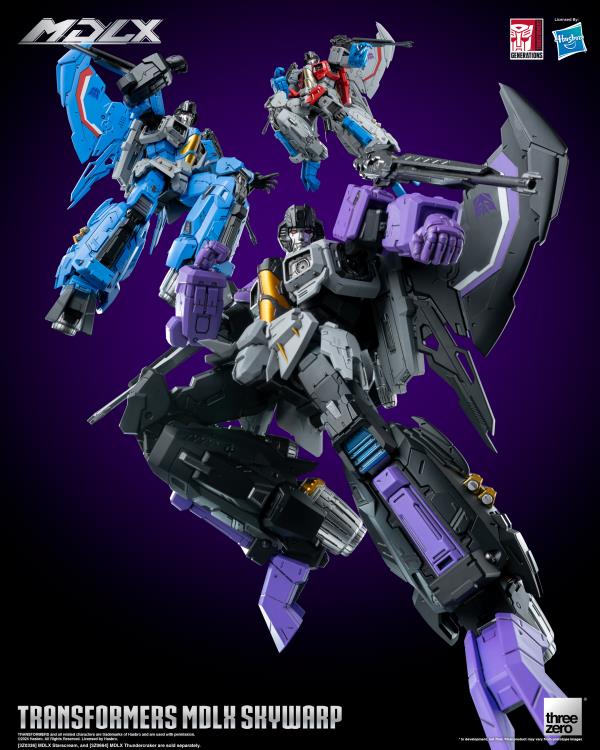 Transformers MDLX Articulated Figure Series Skywarp (preorder Q2) - Action & Toy Figures -  ThreeZero