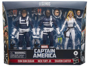 Captain America Marvel Legends S.H.I.E.L.D. Three-Pack (preorder Q3) - Collectables > Action Figures > toys -  Hasbro