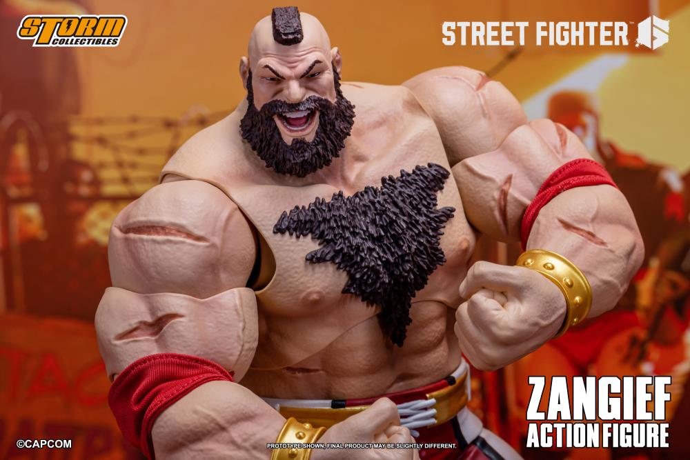 Street Fighter 6 - Zangief - 1/12 Scale Action Figure (preorder Q2 2025)