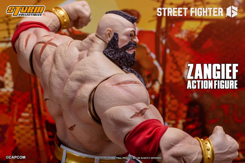 Street Fighter 6 - Zangief - 1/12 Scale Action Figure (preorder Q2 2025)