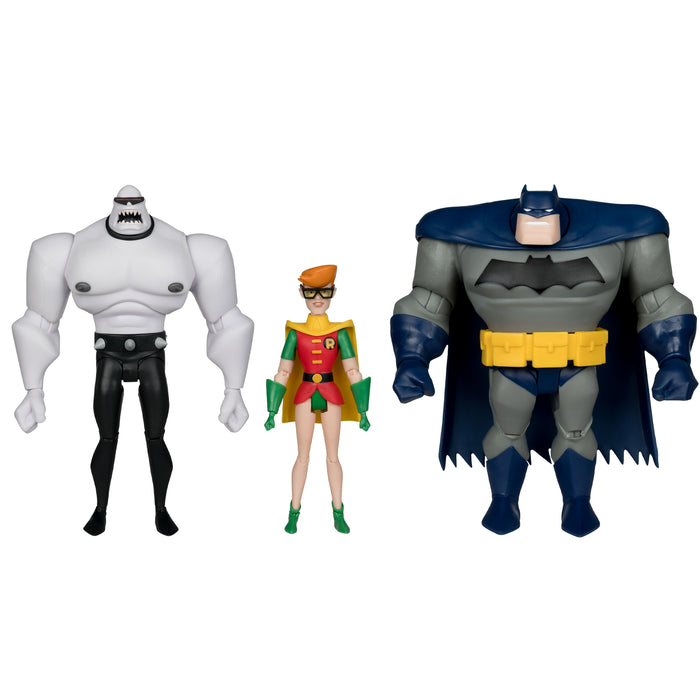 DC DIRECT - NEW BATMAN ADVENTURES 3PK - BATMAN, MUTANT LEADER AND ROBIN - LEGENDS OF THE DARK KNIGHT - (preorder DEC)