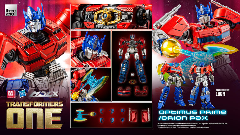 Transformers One MDLX Optimus Prime (Orion Pax) (preorder Q3 2025) - Collectables > Action Figures > toys -  ThreeZero
