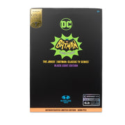 DC Multiverse The Joker (Gold Label - Black Light - Batman: Classic TV Series) - exclusive - Collectables > Action Figures > toys -  McFarlane Toys