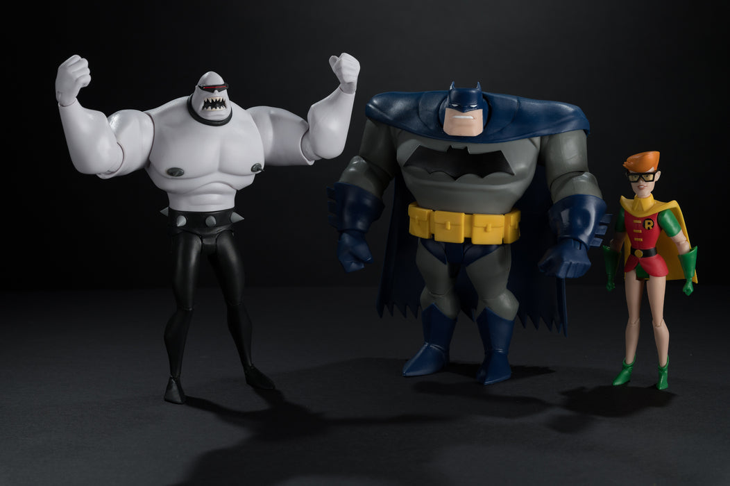 DC DIRECT - NEW BATMAN ADVENTURES 3PK - BATMAN, MUTANT LEADER AND ROBIN - LEGENDS OF THE DARK KNIGHT - (preorder DEC)