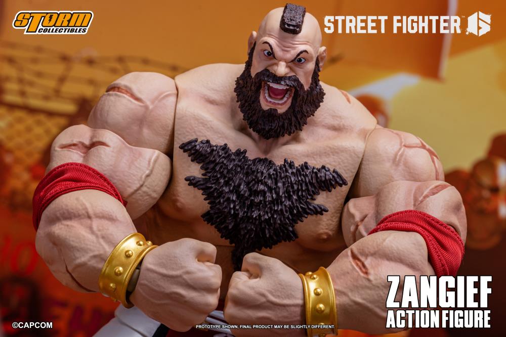 Street Fighter 6 - Zangief - 1/12 Scale Action Figure (preorder Q2 2025)