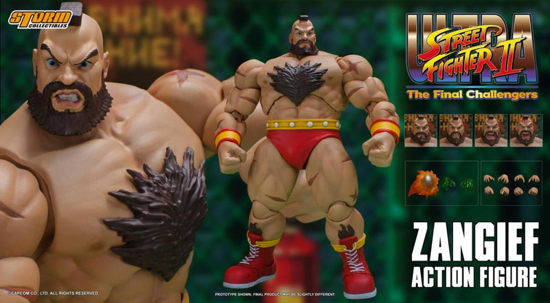 Zangief Ultra Street Fighter II: The Final Challenger", Storm Collectibles Action Figure - Collectables > Action Figures > toys -  Storm Collectibles