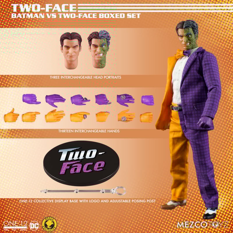 Golden Age Batman vs Two-Face Boxed Set - Collectables > Action Figures > toys -  MEZCO TOYS