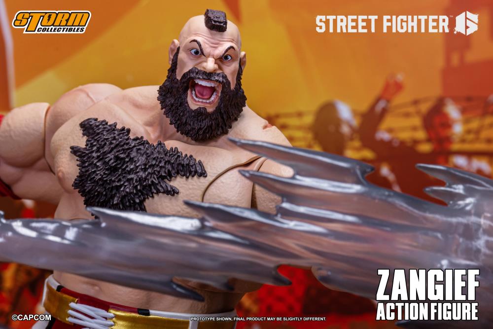 Street Fighter 6 - Zangief - 1/12 Scale Action Figure (preorder Q2 2025)