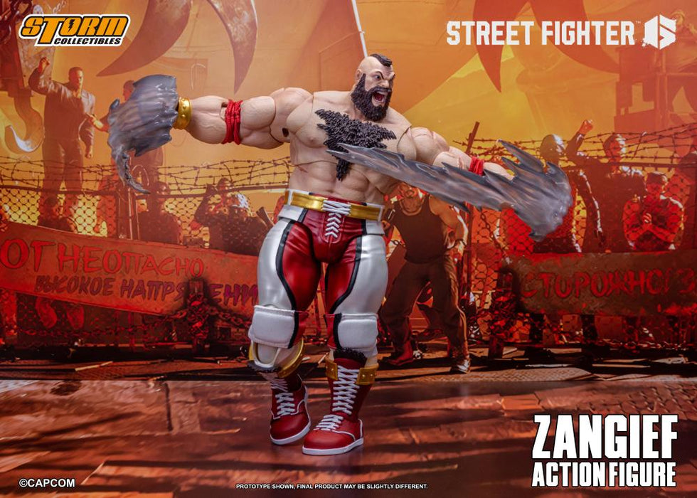 Street Fighter 6 - Zangief - 1/12 Scale Action Figure (preorder Q2 2025)