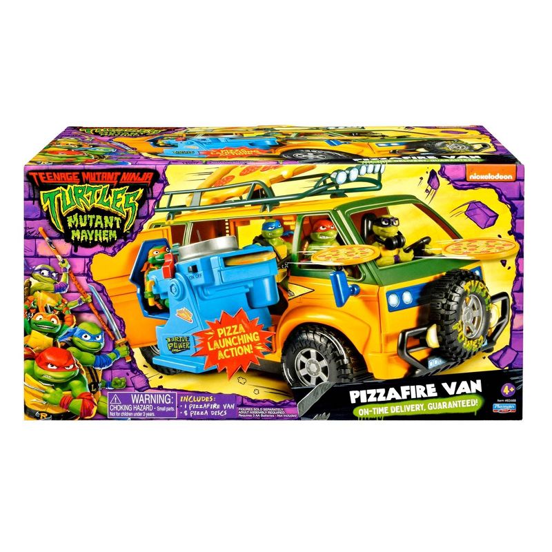 Teenage Mutant Ninja Turtles: Mutant Mayhem Pizzafire Delivery Van - Collectables > Action Figures > toys -  PLAYMATES