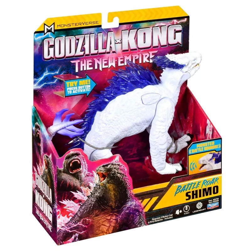 Godzilla x Kong: The New Empire Shimo Battle Roar Action Figure - Collectables > Action Figures > toys -  PLAYMATES