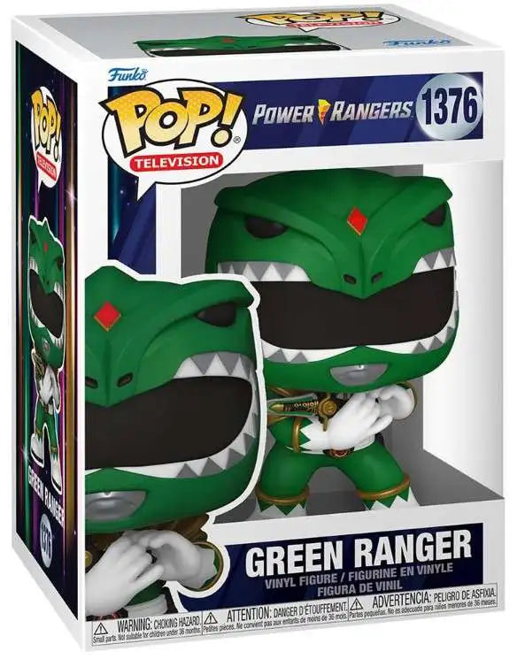 Funko Poewr Rangers Mighty Morphin POP! Television Green Ranger Vinyl Figure #1376 - Collectables > Action Figures > toys -  Funko