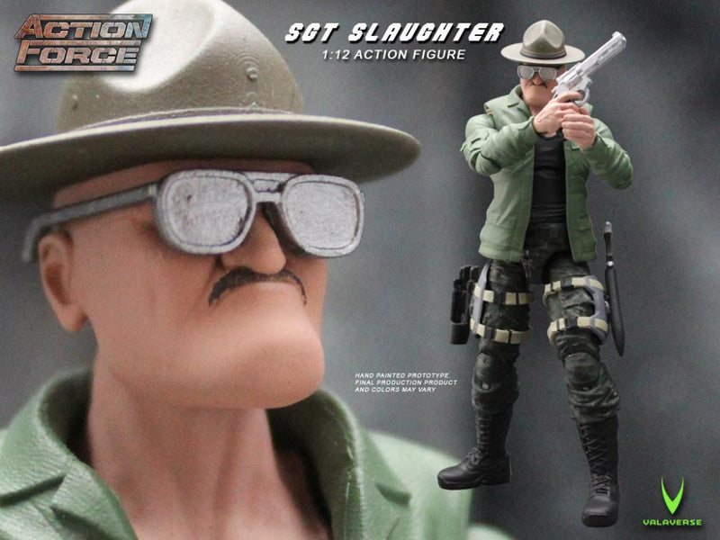 Action Force Sgt. Slaughter 1/12 Scale Figure - Action & Toy Figures -  VALAVERSE