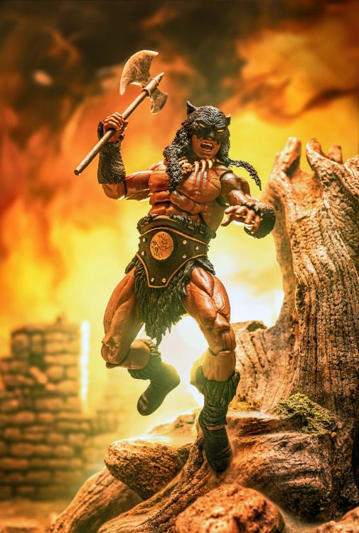 Fire & Ice ICON Collectibles Dark Wolf (Animated Ver.) 1/12 Scale Exclusive Limited Edition - Collectables > Action Figures > toys -  Frazetta Girls