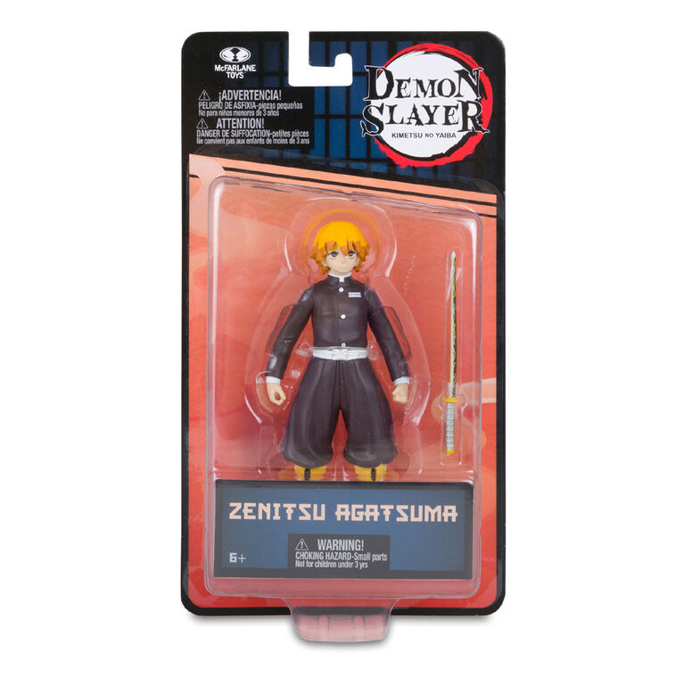 Demon Slayer 5"Action Figure - Zenitsu Agatsuma - Collectables > Action Figures > toys -  McFarlane Toys